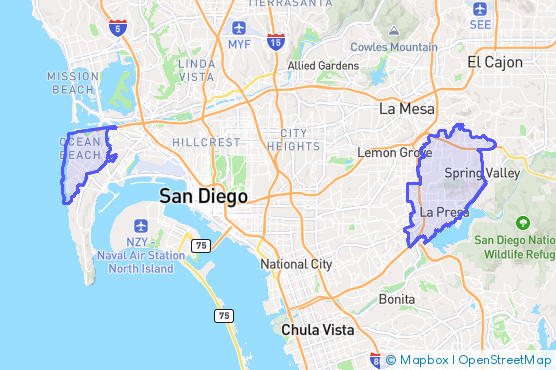 Service Area Map