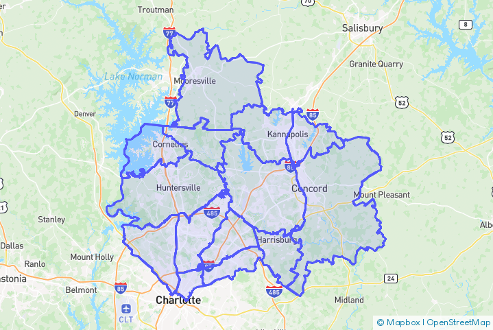 Service Area Map