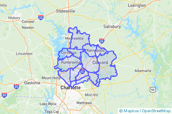 Service Area Map