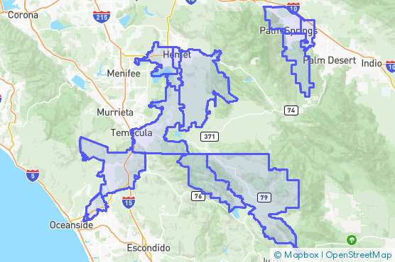 Service Area Map