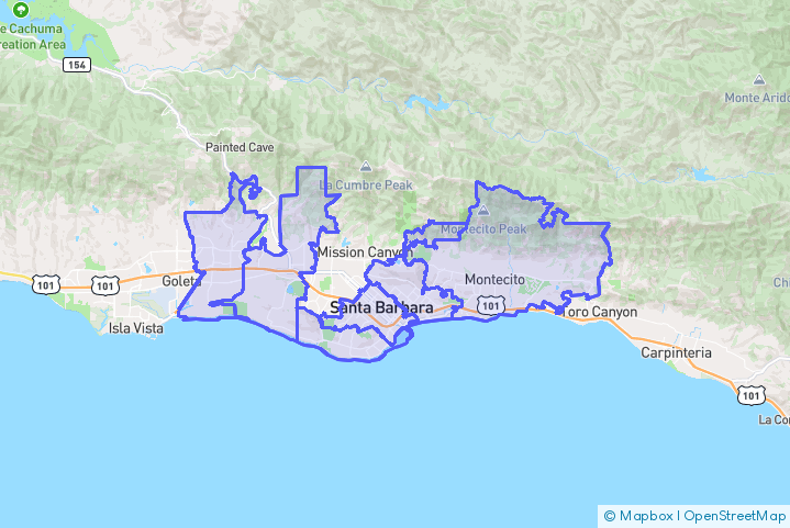Service Area Map