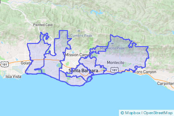 Service Area Map