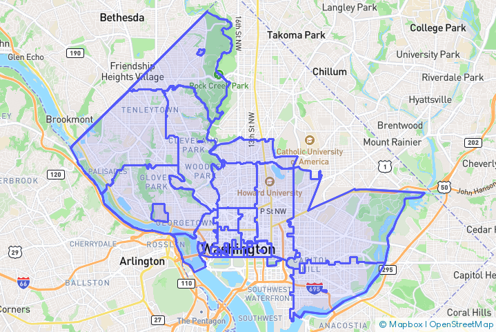 Service Area Map