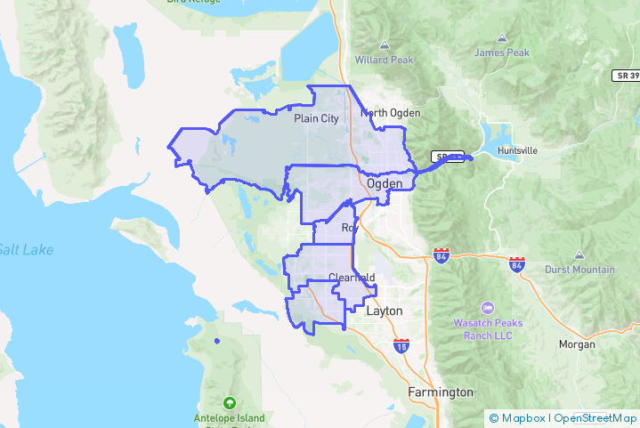 Service Area Map