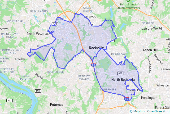 Service Area Map