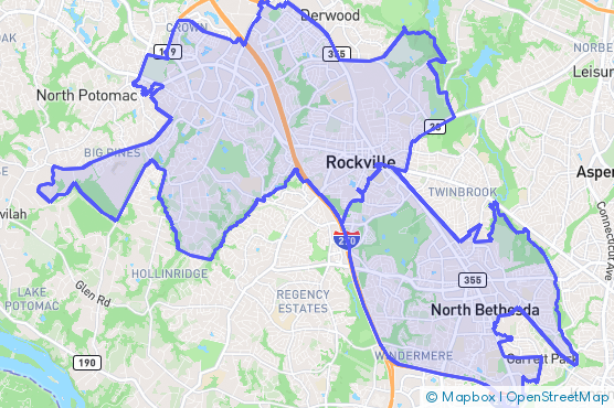Service Area Map