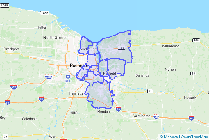Service Area Map
