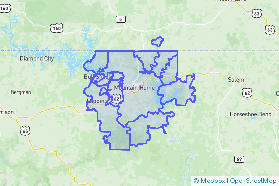 Service Area Map