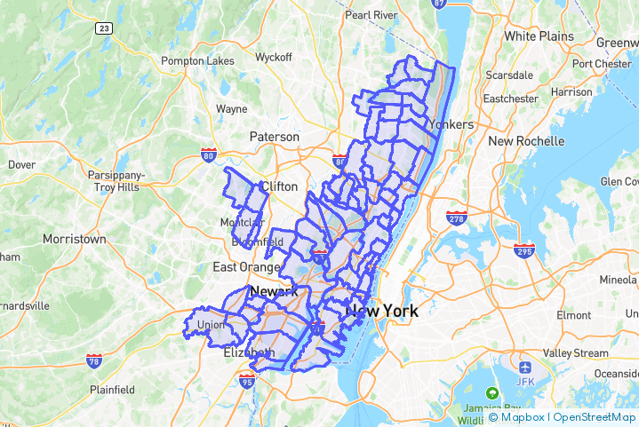Service Area Map