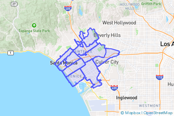 Service Area Map