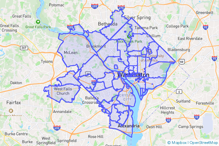 Service Area Map