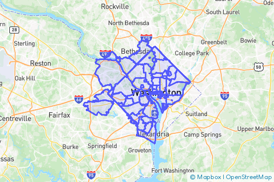 Service Area Map