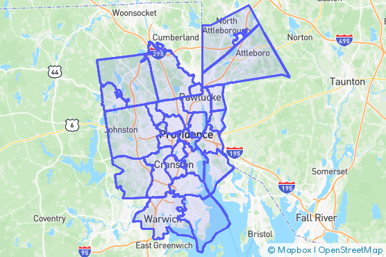 Service Area Map