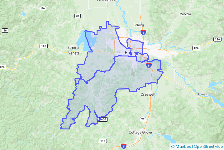 Service Area Map