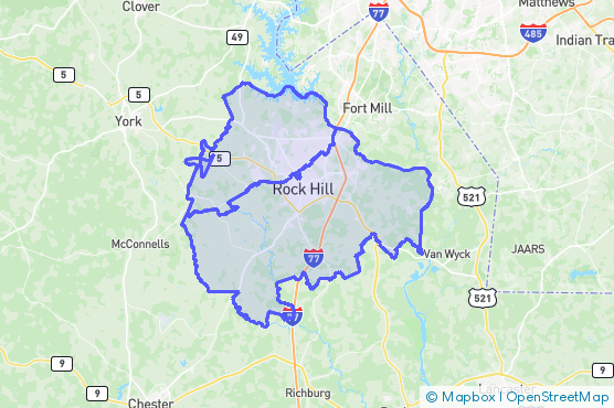 Service Area Map