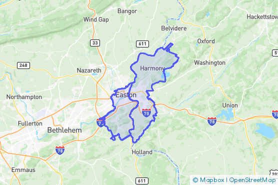 Service Area Map