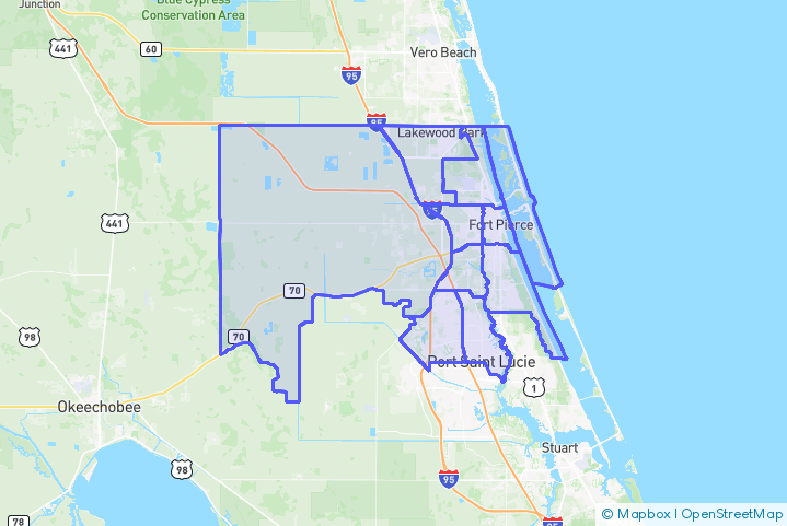 Service Area Map