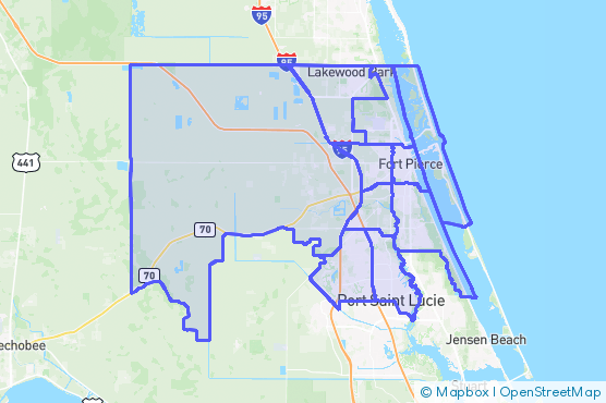 Service Area Map