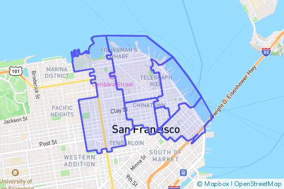 Service Area Map