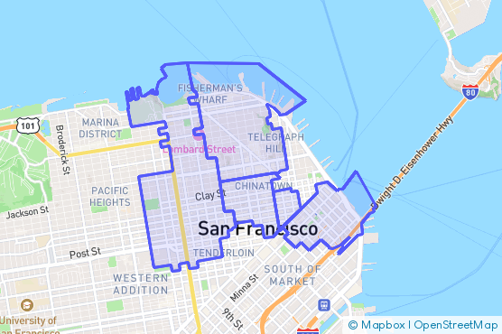 Service Area Map