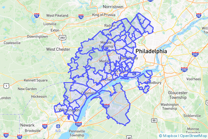 Service Area Map