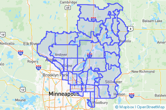 Service Area Map