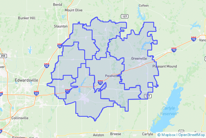 Service Area Map