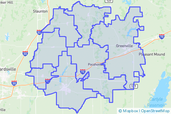 Service Area Map