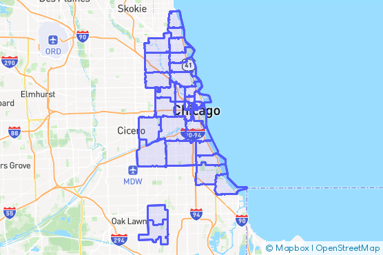 Service Area Map
