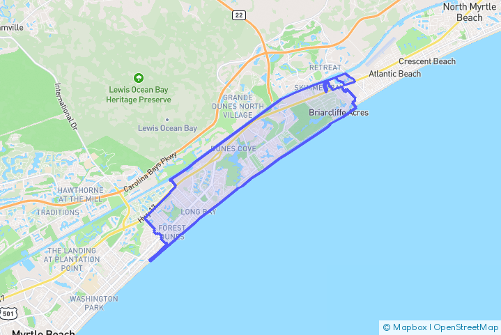 Service Area Map