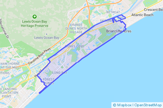 Service Area Map