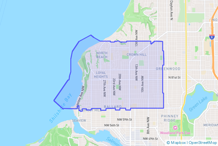 Service Area Map