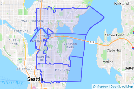 Service Area Map