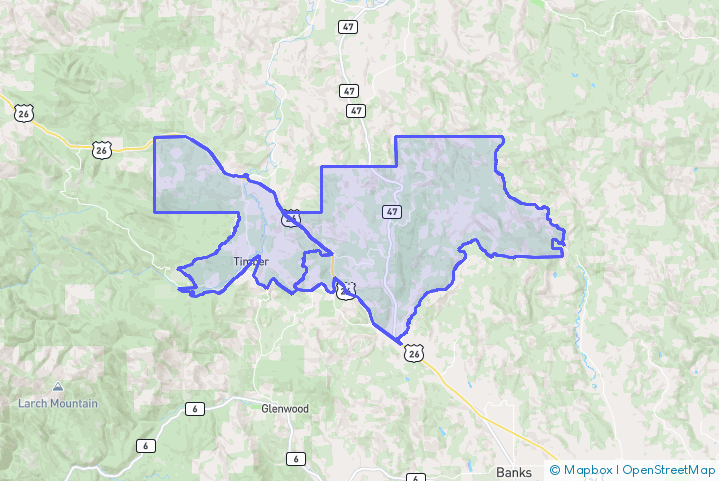 Service Area Map