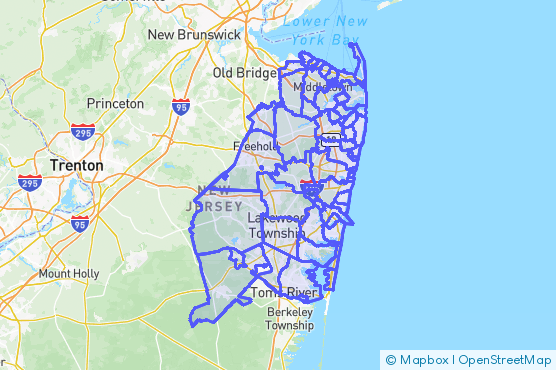 Service Area Map