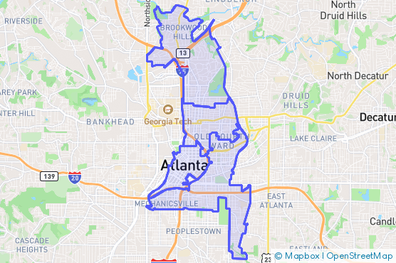 Service Area Map