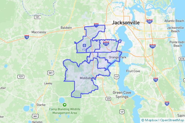 Service Area Map