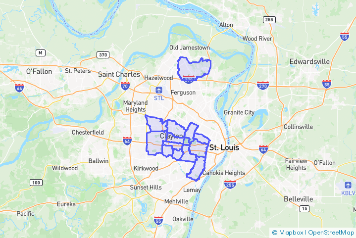 Service Area Map