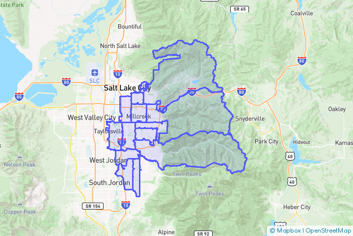 Service Area Map
