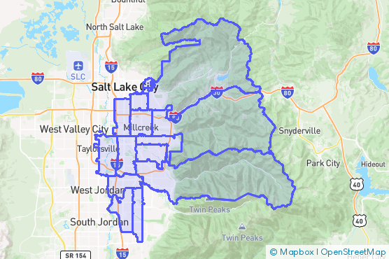 Service Area Map