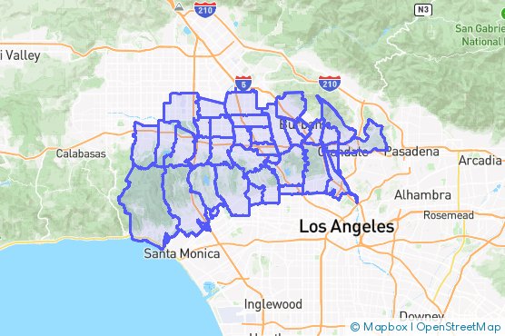 Service Area Map