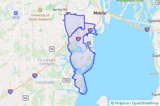 Service Area Map