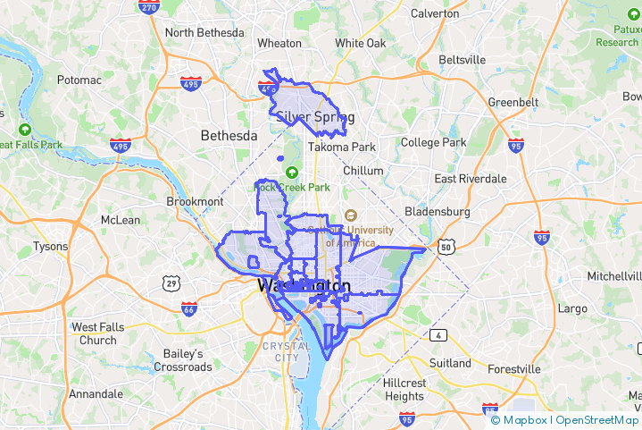 Service Area Map