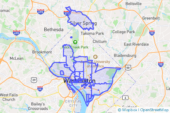 Service Area Map