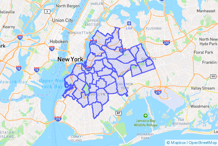Service Area Map