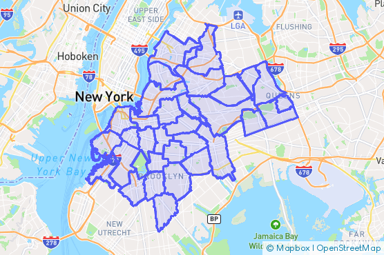 Service Area Map