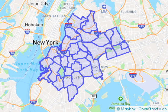 Service Area Map