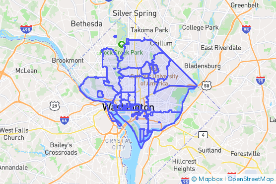 Service Area Map