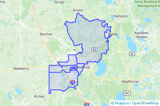 Service Area Map