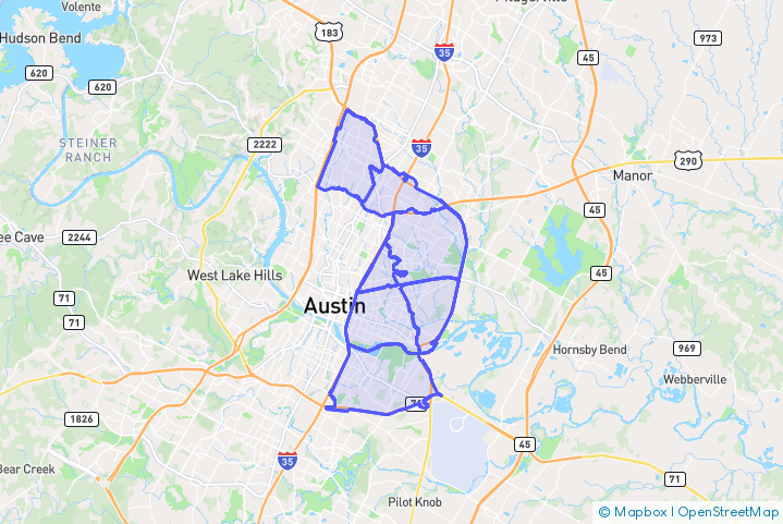 Service Area Map